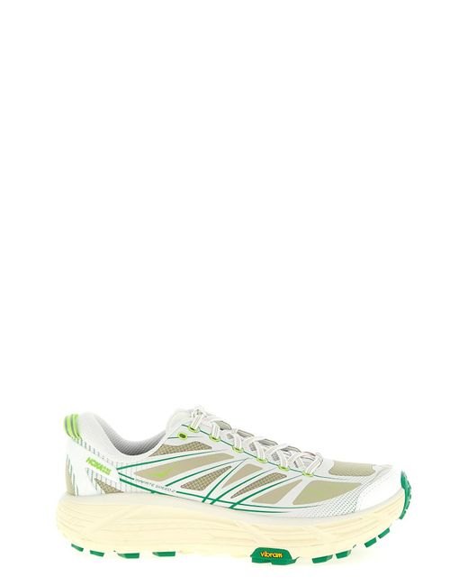 Hoka One One Green 'mafate Speed 2' Sneakers