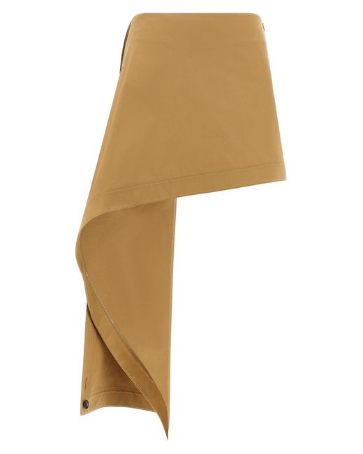 Loewe Multicolor Asymmetrical Skirt