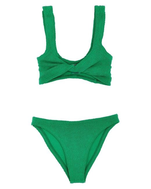 Hunza G Green 'Juno' Bikini Set
