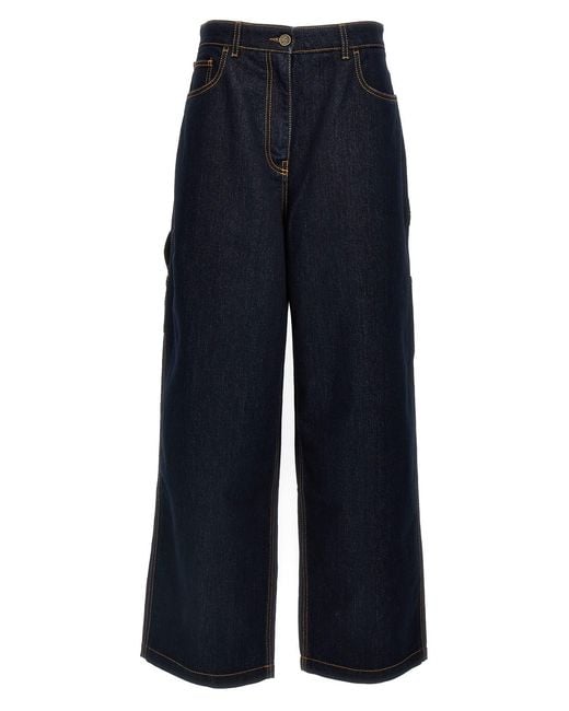 Etro Blue 'sparkling' Jeans