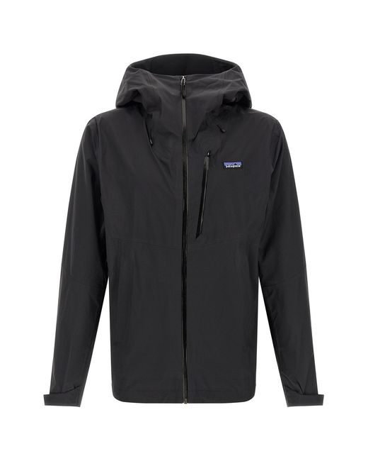 Patagonia Black 'granite Crest' Waterproof Jacket for men