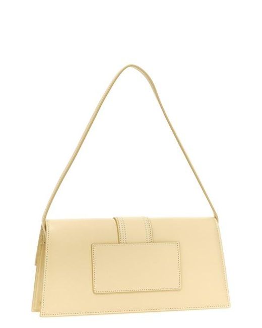 Borsa a spalla 'Le Bambino Long' di Jacquemus in Natural