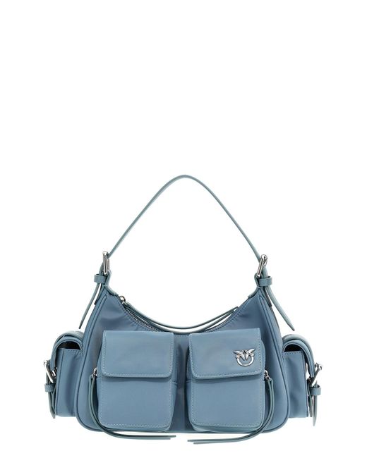 Pinko Blue 'cargo Bag' Shoulder Bag