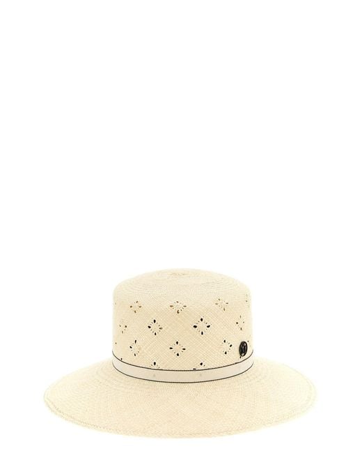 Maison Michel Natural 'ludi' Hat