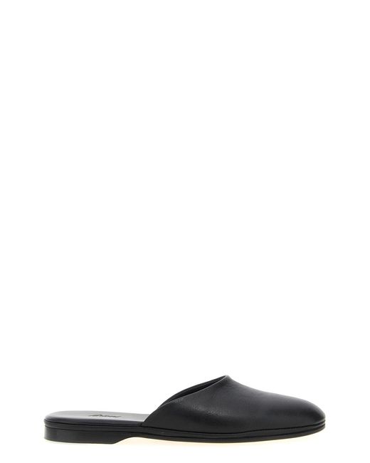 Brioni Black Ledersabots