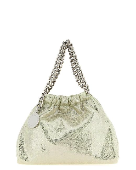 Borsa A Mano 'Falabella Mini Drawstring' di Stella McCartney in Metallic