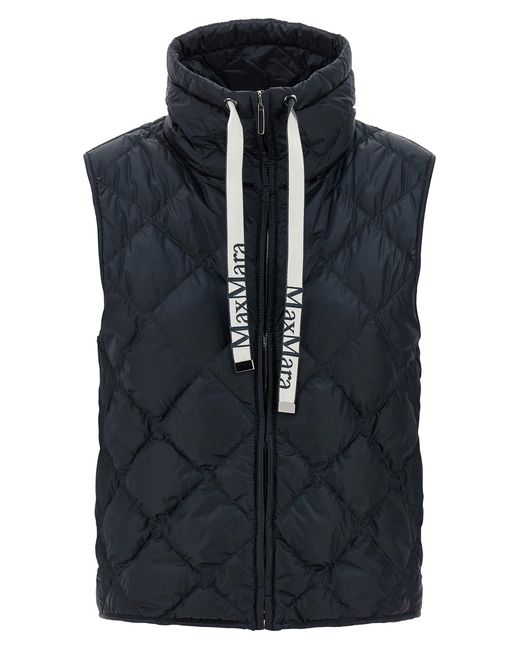 Max Mara Black 'tregic' Vest