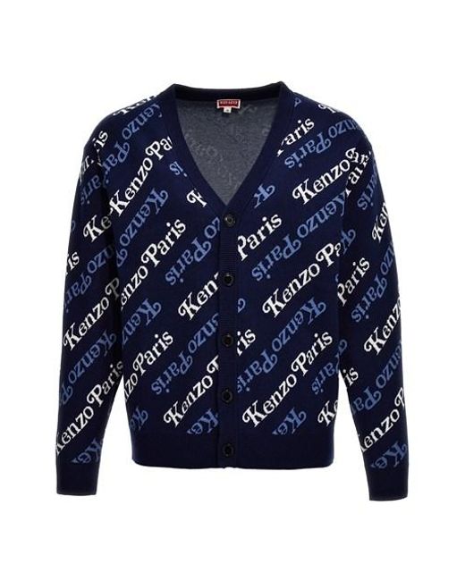 KENZO Blue ' By Verdy' Cardigan for men