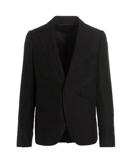 SAPIO Black 'jacquard' Blazer Jacket for men