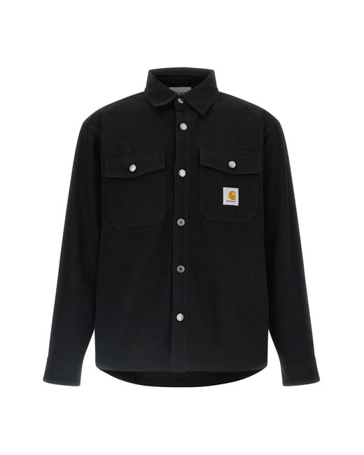 Carhartt Black 'selby' Overshirt for men