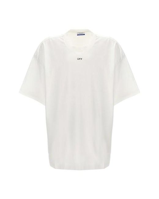 Off-White c/o Virgil Abloh White 'off Stamp' T-shirt for men