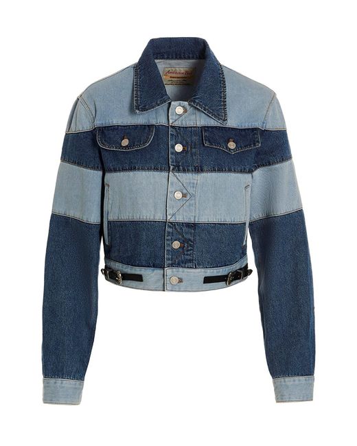 ANDERSSON BELL Blue 'mahina' Denim Jacket