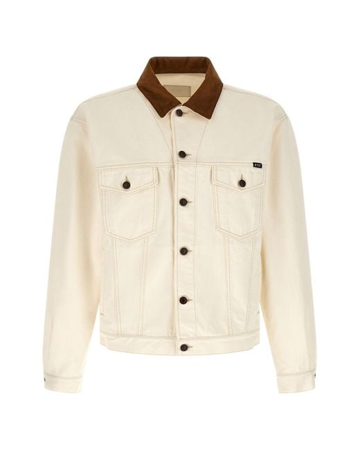 Prada Natural Denim Jacket for men