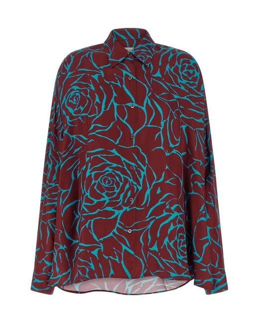 Dries Van Noten Multicolor 'casia' Shirt
