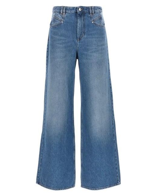 Isabel Marant Blue 'lemony' Jeans