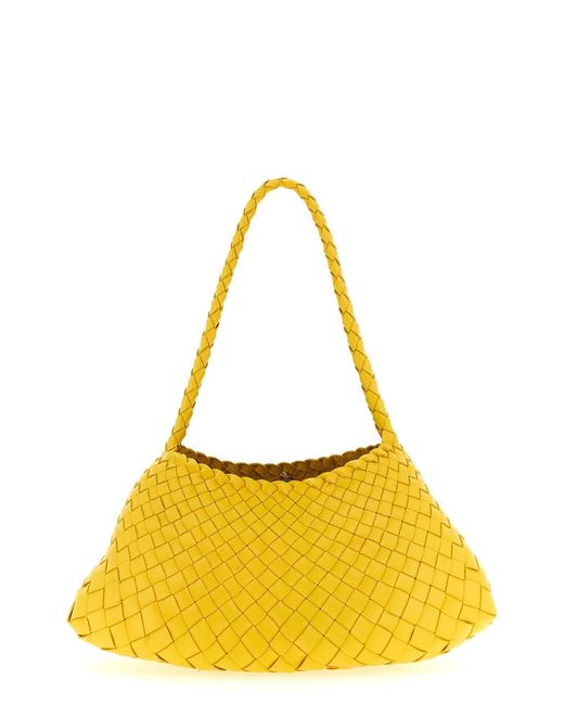 Dragon Diffusion Yellow 'rosanna' Shoulder Bag