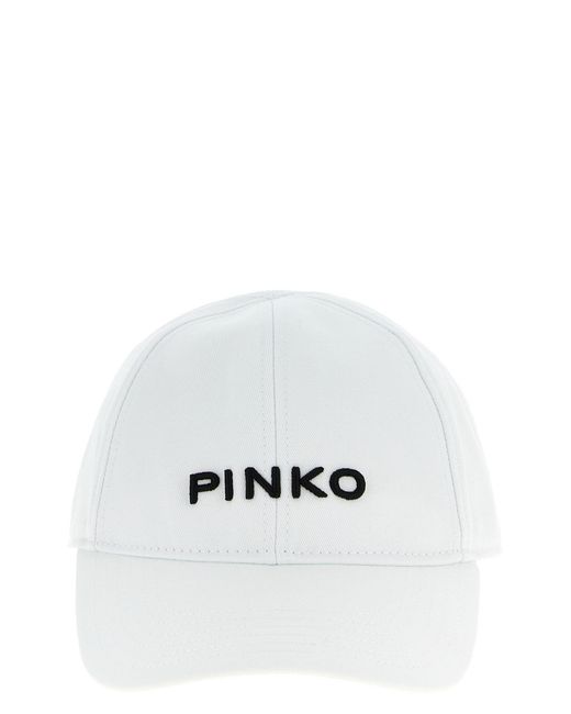 Pinko White 'break Dance' Cap