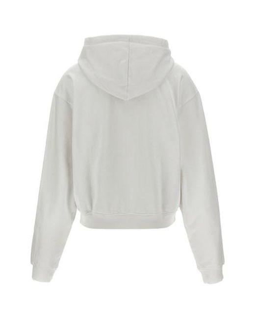 Felpa con cappuccio 'The Hoodie' di Marc Jacobs in White