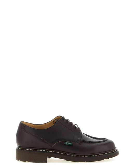 Paraboot Black 'chambord' Derby Shoes for men