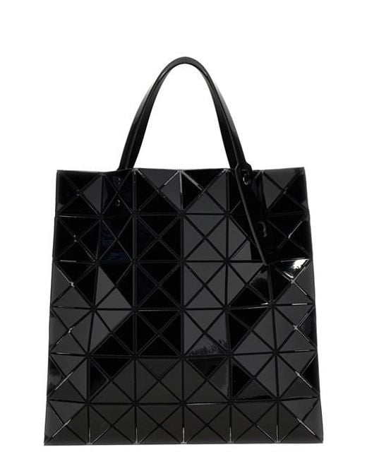Borsa a mano 'Lucent' di Issey Miyake in Black