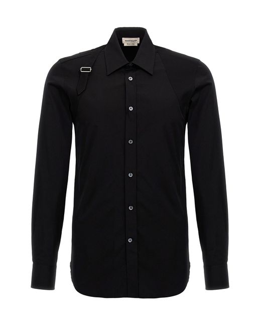 Alexander McQueen 'Harness' Hemd in Black für Herren