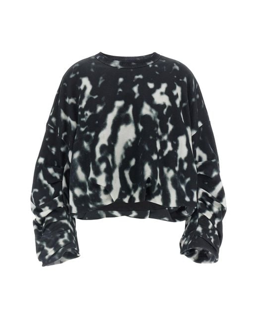 Dries Van Noten Black Trocknen van Note 'Hannett' Sweatshirt