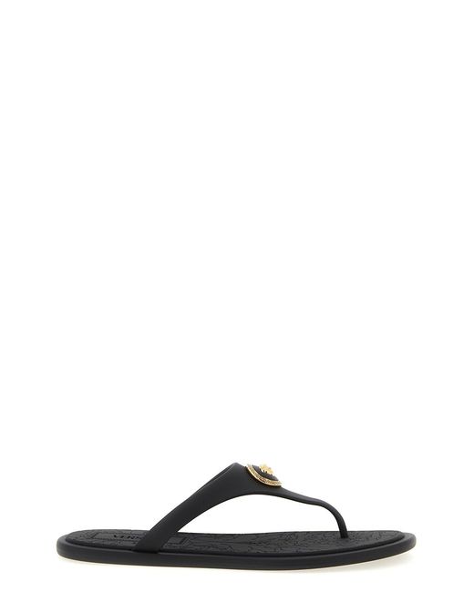 Versace Black 'alia' Sandals