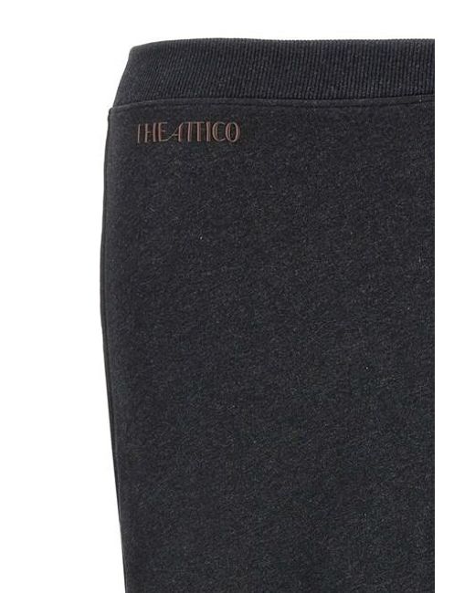Gonna midi asimmetrica di The Attico in Black
