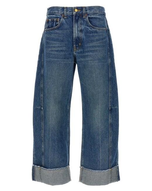 Jeans 'Relaxed Lasso Cuffed' di B Sides in Blue