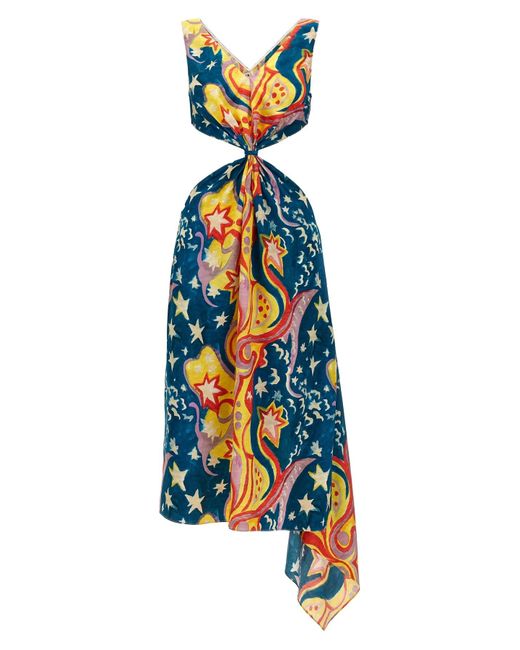 Marni White 'no Vacancy Inn' Capsule High Summer Long Dress