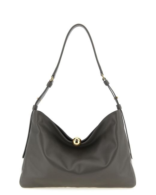 Furla Black ' Sfera Soft' Large Shoulder Bag