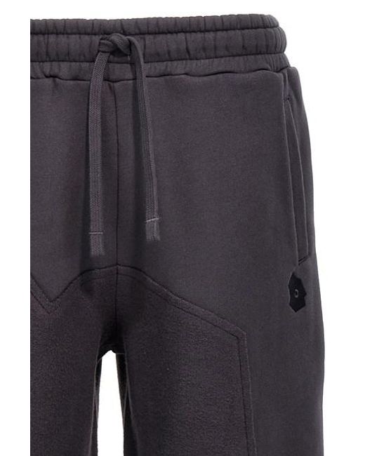 Jogging 'Thought Bubble Panelled' di Objects IV Life in Blue da Uomo