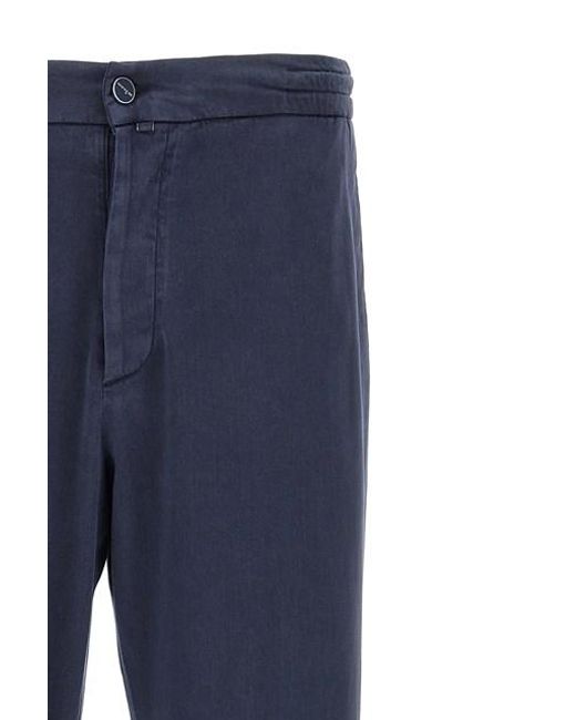 Pantalone 'Up1lac' di Kiton in Blue da Uomo