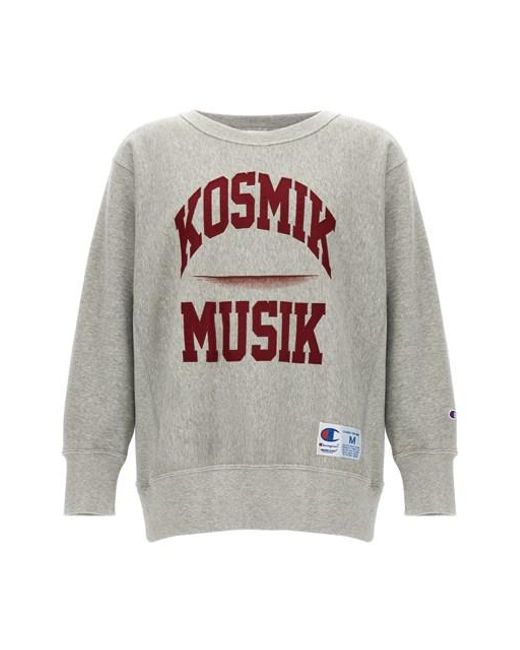 最安値に挑戦！ Undercover Champion X Sweatshirt in Gray for Men | Lyst トップス