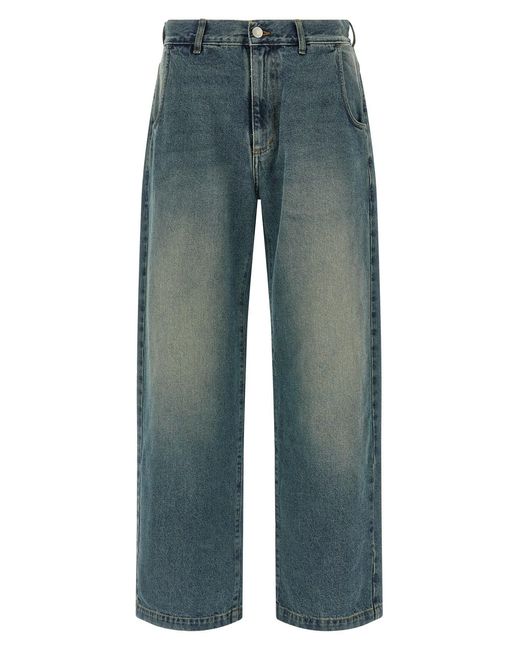 mfpen Blue 'straight Cut' Jeans for men