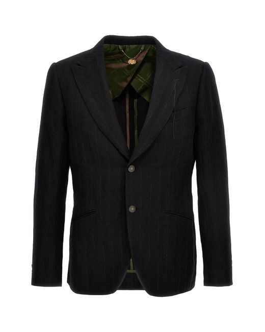 Maurizio Miri Black 'keanu' Blazer for men