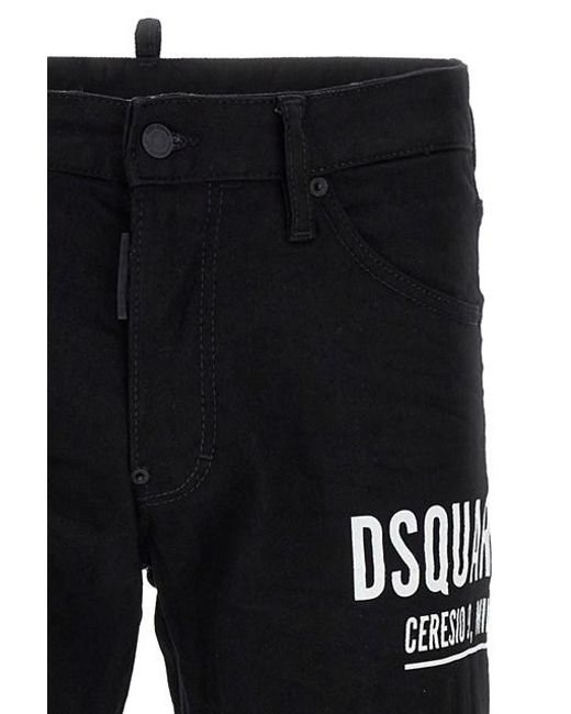 Jeans 'Ceresio9' di DSquared² in Black da Uomo