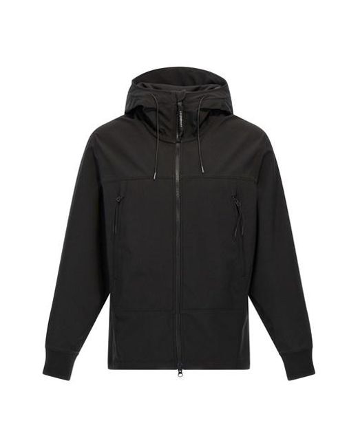 Giacca 'C.P. Shell-R Goggle' di C P Company in Black da Uomo