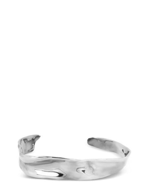 Bracciale 'Anatomic Bangle' di Dries Van Noten in Metallic da Uomo