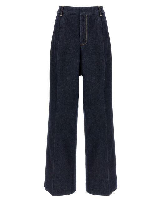 Zimmermann Blue 'illustration Denim' Jeans