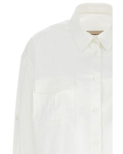 Camicia taschini di Alexandre Vauthier in White