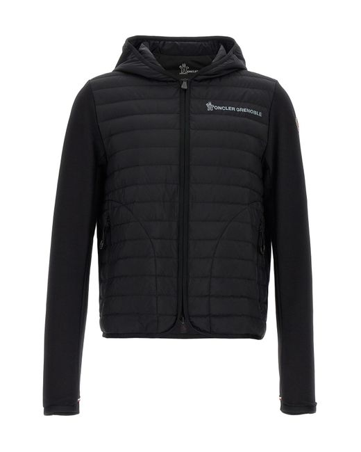 Moncler Gefütterter Kapuzenpullover in Black für Herren