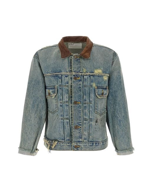 PALY Blue 'buffalo 66' Jacket for men