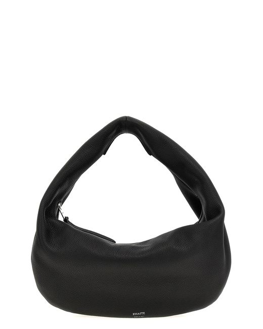 Khaite Black 'Medium Olivia Hobo' Shoulder Bag
