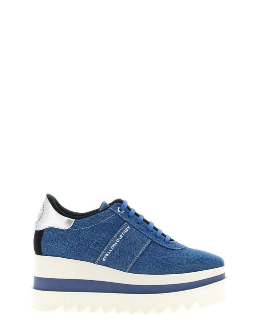 Stella McCartney Blue 'sneakelyse' Sneakers