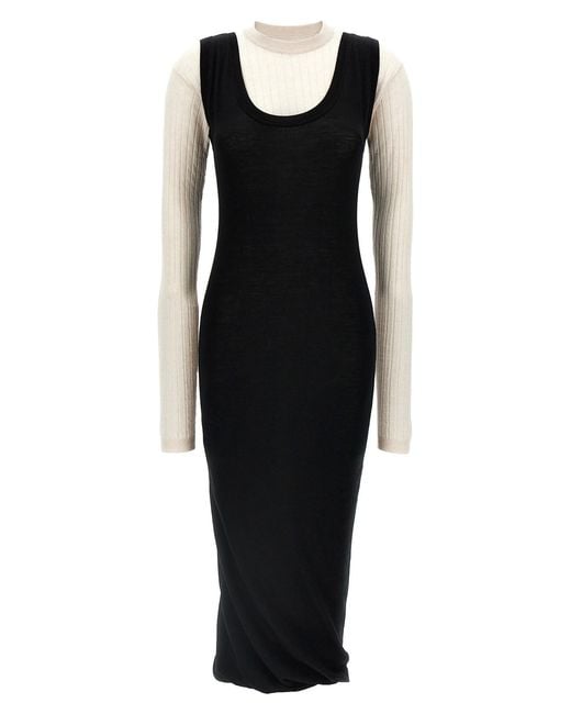 Marni Black Woolen Dress