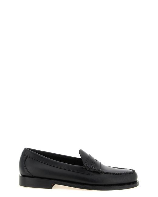 G.H.BASS Black 'weejuns Larson' Loafers for men