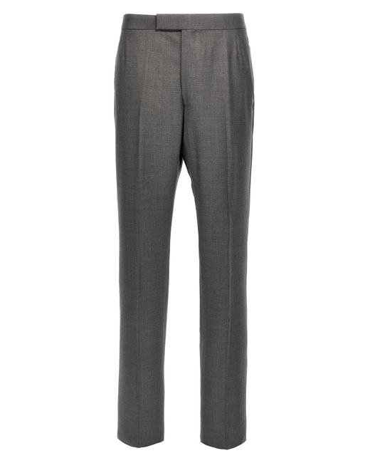 Thom Browne Hose Mit Riemen in Gray für Herren