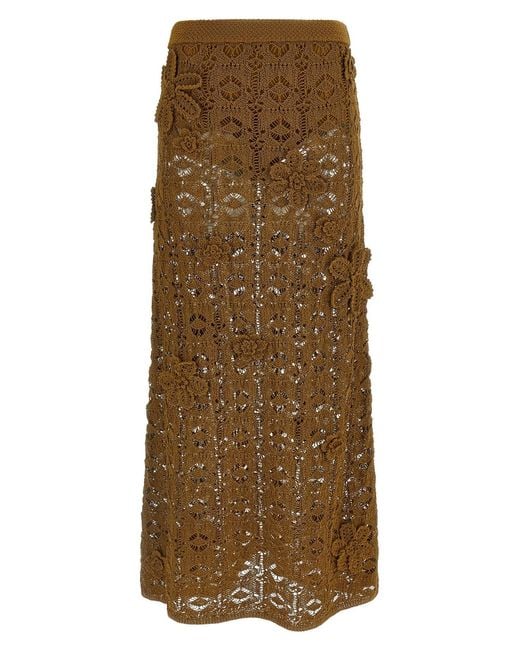 Pinko Natural 'anthemis' Skirt