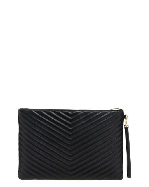 Pouch Monogram-Donna di Saint Laurent in Black